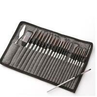 Без бренда «Коробка 50 шт.: Набор кистей для рисования в чехле, премиум набор (23 нейлоновых кисти, 1 мастихин)» в Сургуте в интернет-магазине Без бренда «Коробка 50 шт.: Набор кистей для рисования в чехле, премиум набор (23 нейлоновых кисти, 1 мастихин)» в Сургуте