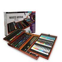 Без бренда «Художественный набор (174 предмета) в деревянном чемоданчике» в Сургуте