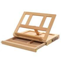 Без бренда «Коробка 10 шт.: Мольберт Две картинки этюдный ящик, настольный, хлопушка 30 см» в Сургуте