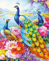 Без бренда «Изящные павлины (20шт)» в Сургуте