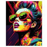 Без бренда «Яркая девушка в солнечных очках» в Сургуте