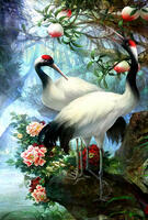 Без бренда «Журавли под персиковым деревом» в Сургуте в интернет-магазине Без бренда «Журавли под персиковым деревом» в Сургуте