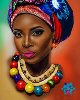 Без бренда «Портрет яркой женщины» в Сургуте в интернет-магазине  Без бренда «Портрет яркой женщины» в Сургуте