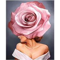 Без бренда «Девушка с розовой розой на голове» в Сургуте