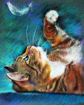 Без бренда «Котенок играет пером» в Сургуте