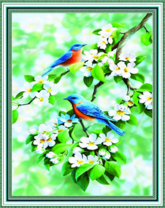 Без бренда «Две птички на цветущей яблоне» в Сургуте