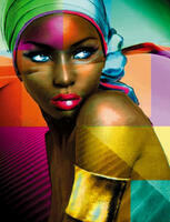 Без бренда «Голубоглазая африканская девушка» в Сургуте в интернет-магазине  Без бренда «Голубоглазая африканская девушка» в Сургуте