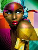 Без бренда «Голубоглазая африканская девушка» в Сургуте