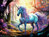 Без бренда «Единорог в фэнтезийном лесу» в Сургуте в интернет-магазине  Без бренда «Единорог в фэнтезийном лесу» в Сургуте