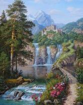 Без бренда «Коробка 25 шт. картин по номерам BOX25-NM-00034» в Сургуте