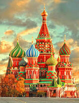 Храм Блаженного Василия. Столица Москва